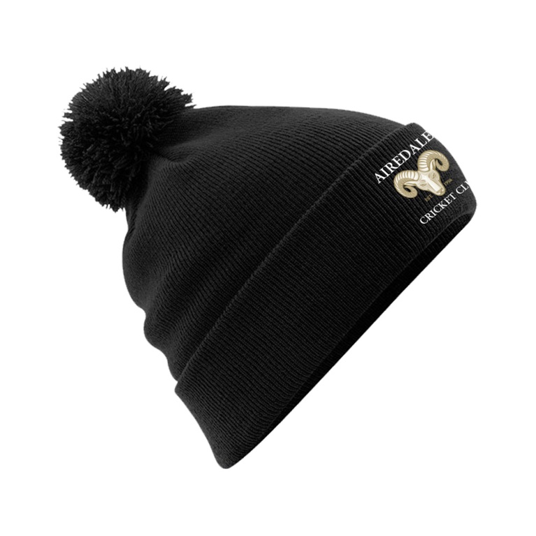 Original Pom Pom Beanie : Black