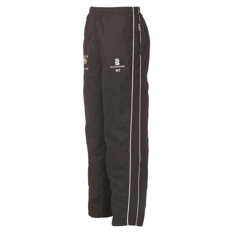 Classic Tracksuit Pant With Thigh Length Zip Black Female