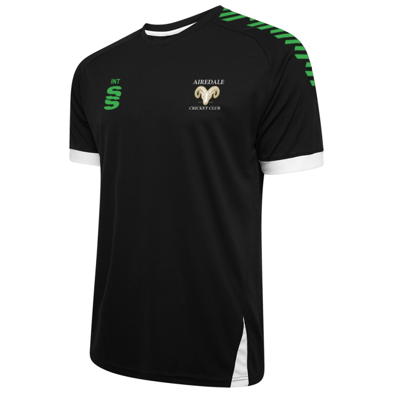 Fuse Training Shirt : Black / White