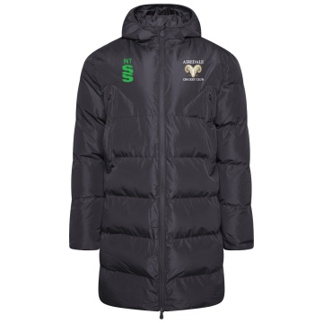 ACTIVE LONG PADDED JACKETS BLACK