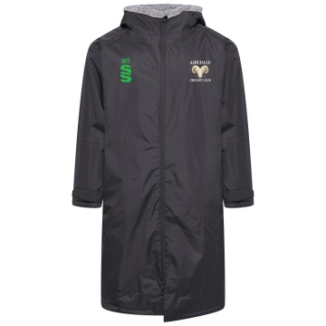 FLEECE ROBE - BLACK